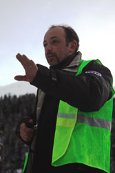 Olivier pour le briefing